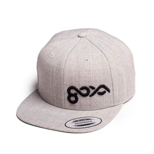 Goya Snapback cappellino heather grigio acrilico
