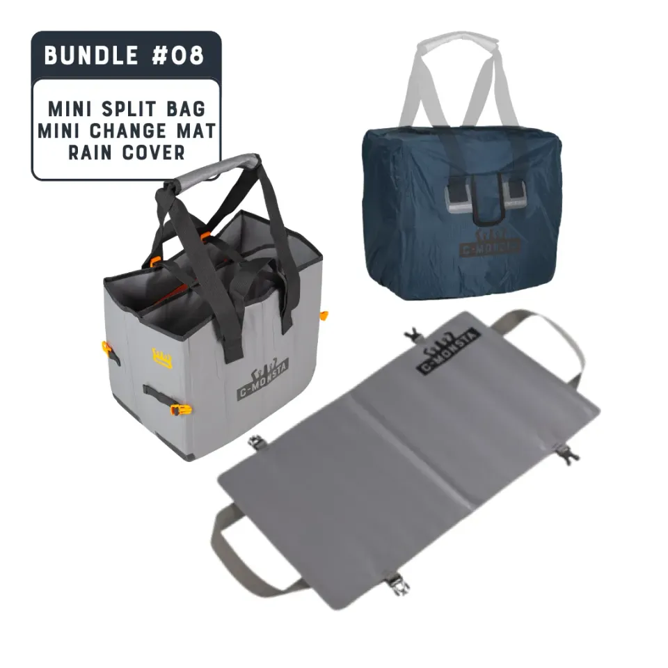 C-Monsta #08 mini set surf bag + tappetino blu