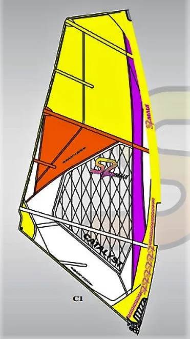 S2Maui Catalyst 2024 vela wave 3 stecche surf pura
