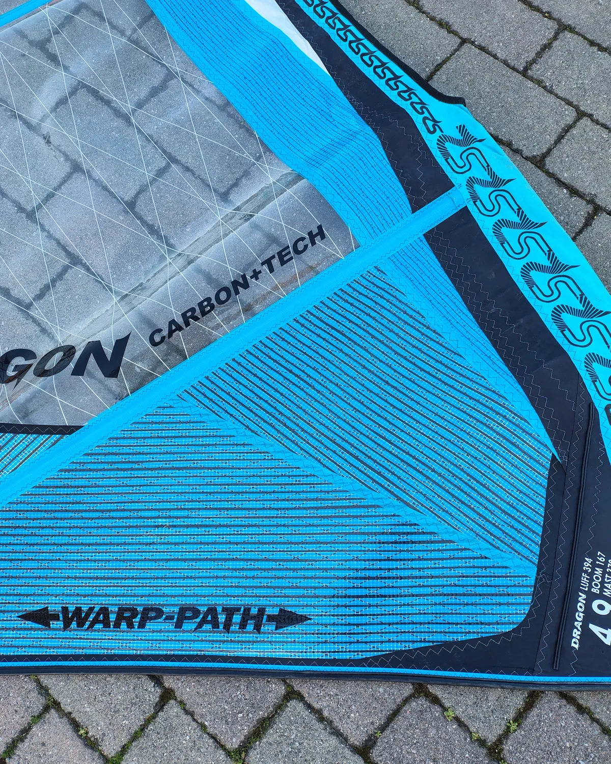 S2Maui Dragon 4.9 2025 vela windsurf usata