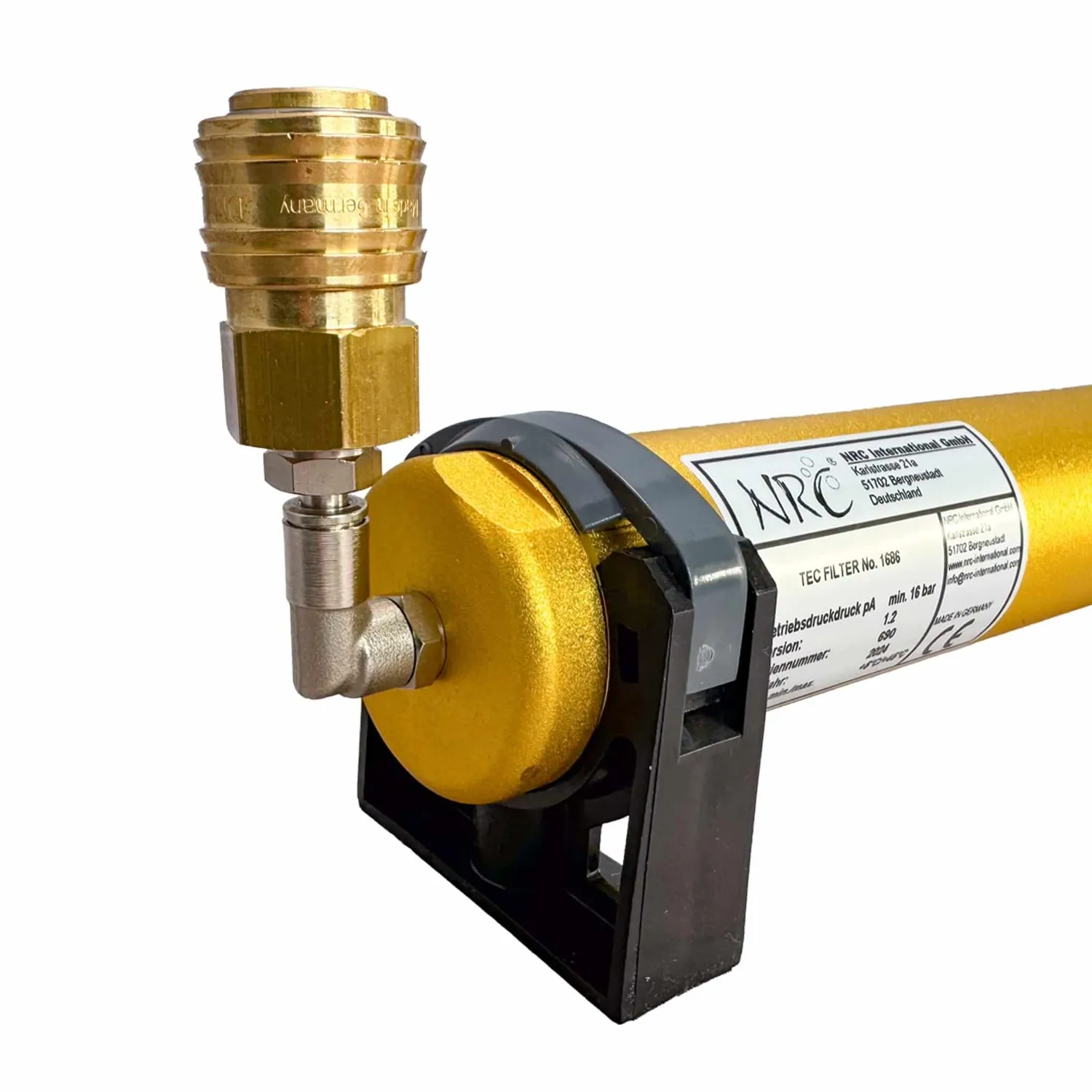 NRC TEC Filter filtro umidità booster 16 bar con cartuccia