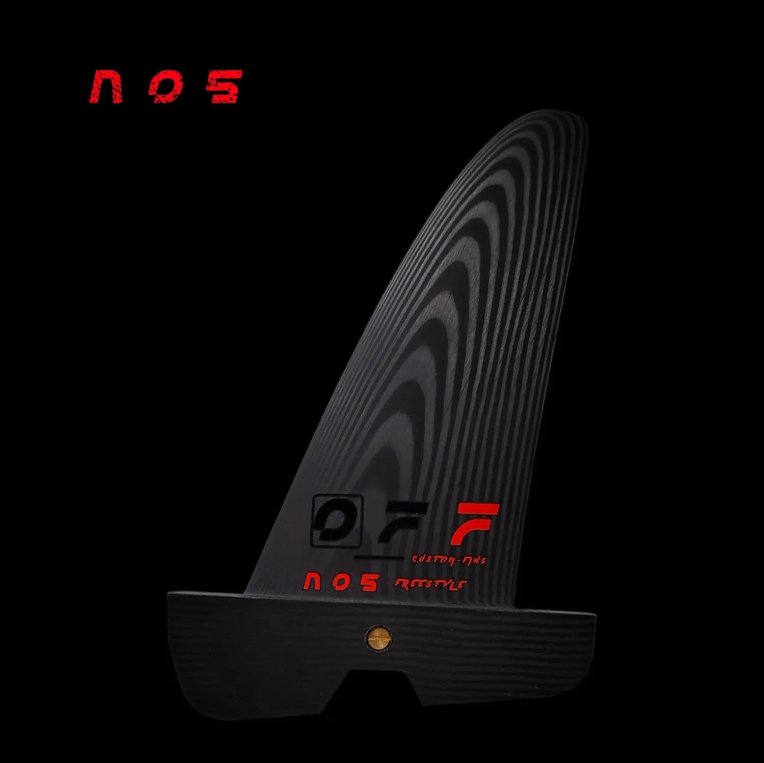 OFF FINS NOS Freestyle Carbon pinna windsurf rigida