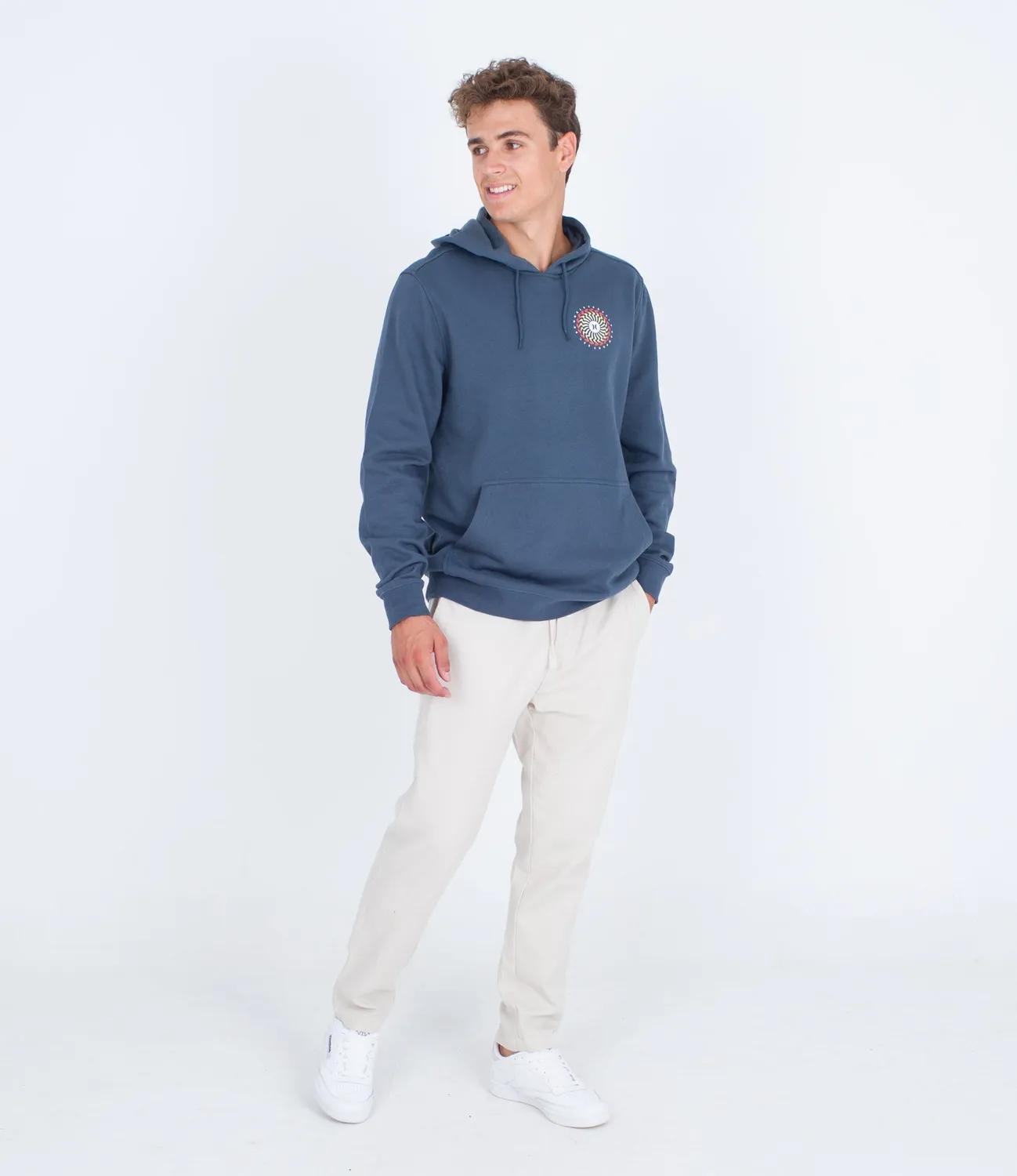 Hurley Saw Sun felpa con cappuccio cotone