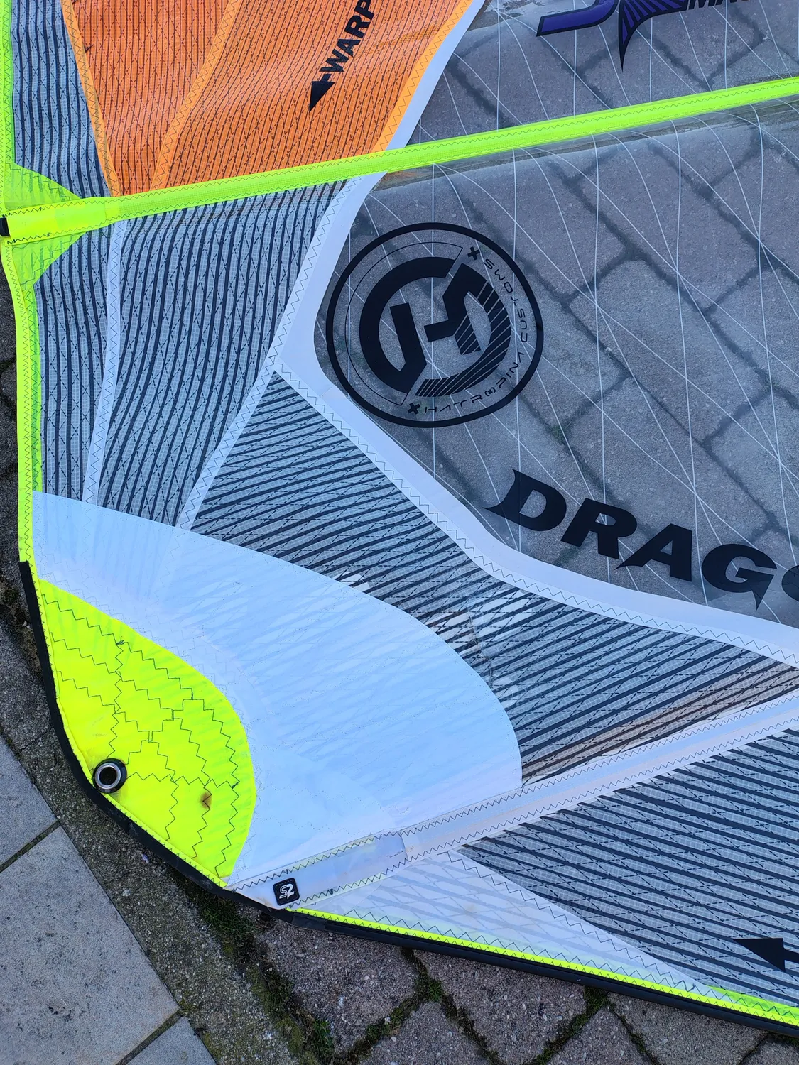 S2Maui Dragon 4.6 2024 vela windsurf usata