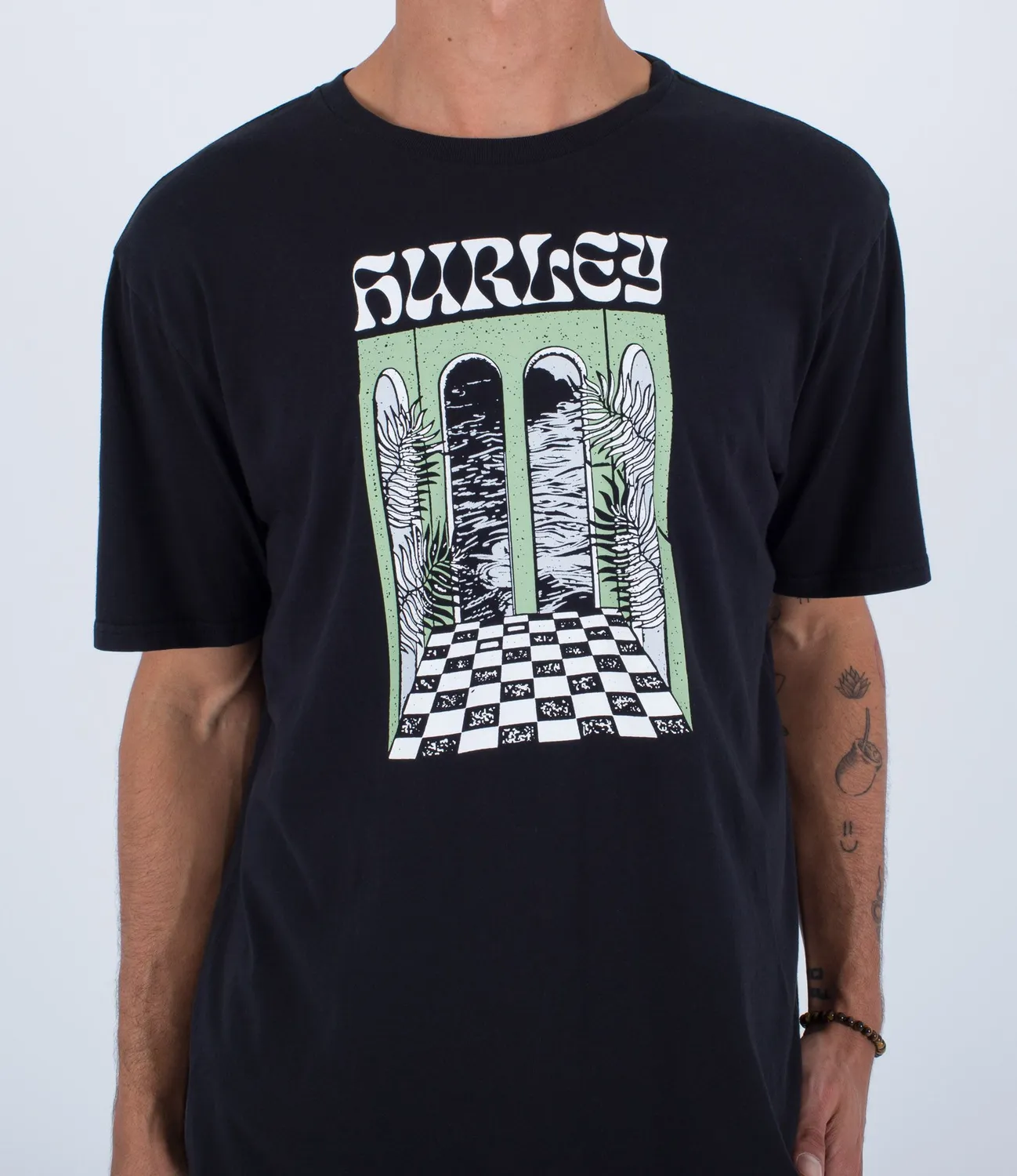 Hurley Vision Art maglietta cotone 180 g manica corta
