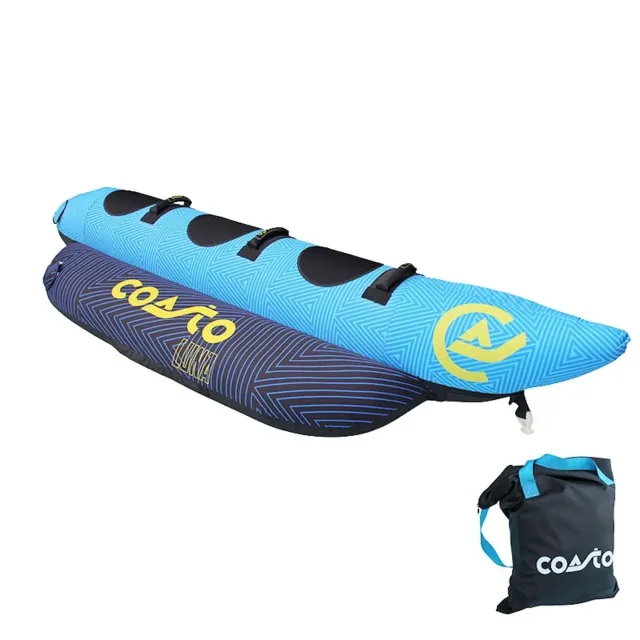 Coasto Luna banana trainabile 3 posti 300 cm blu 3P
