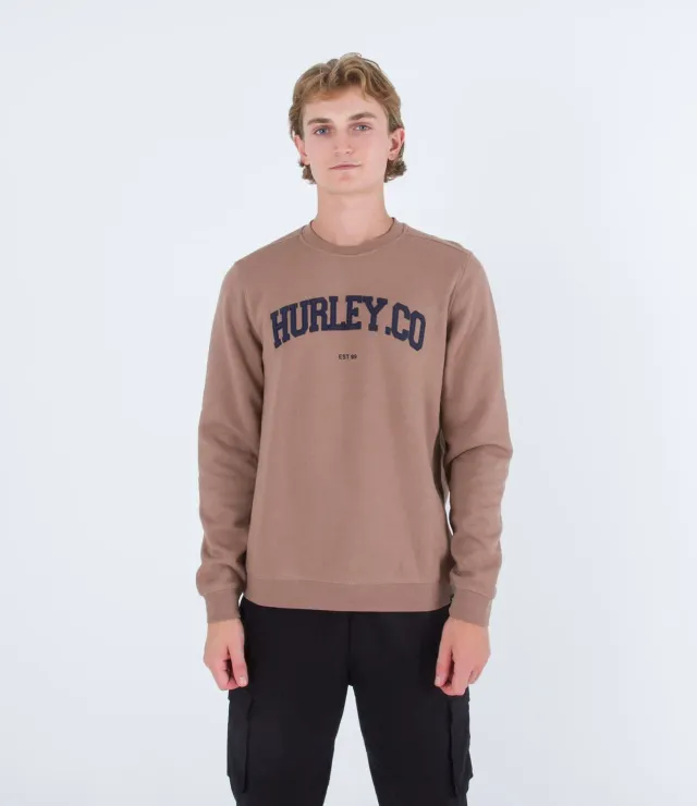 Hurley Applique felpa girocollo 300 g
