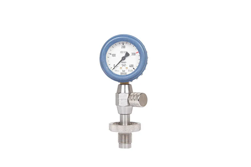 NRC Manometro prova G5/8 manometro ossigeno 200/300 bar