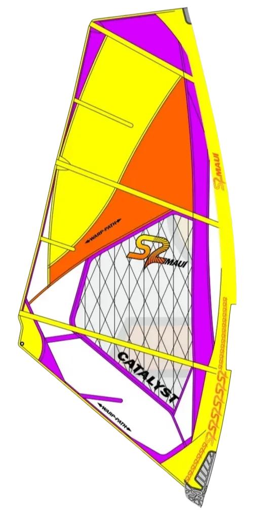 S2Maui Catalyst 2023 vela wave 3 stecche