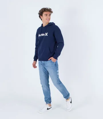 Hurley O&O Solid Core felpa cappuccio Obsidian
