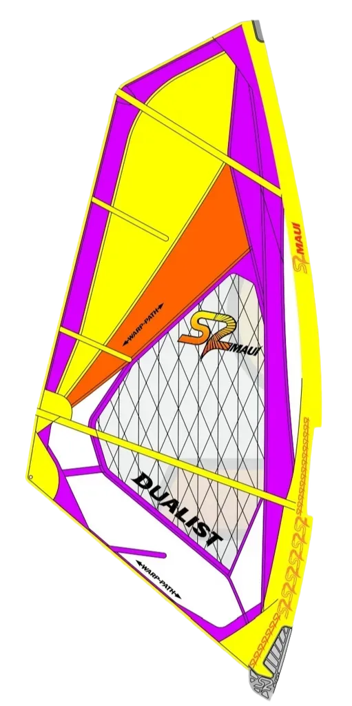 S2Maui Dualist 2023 vela wave 2 stecche