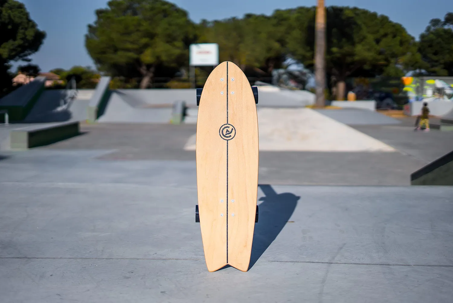 Coasto Sirius 32 surfskate kicktail ruote 82A