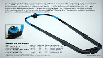 S2Maui Boom 174-230 boma carbonio slim 27.5 slalom
