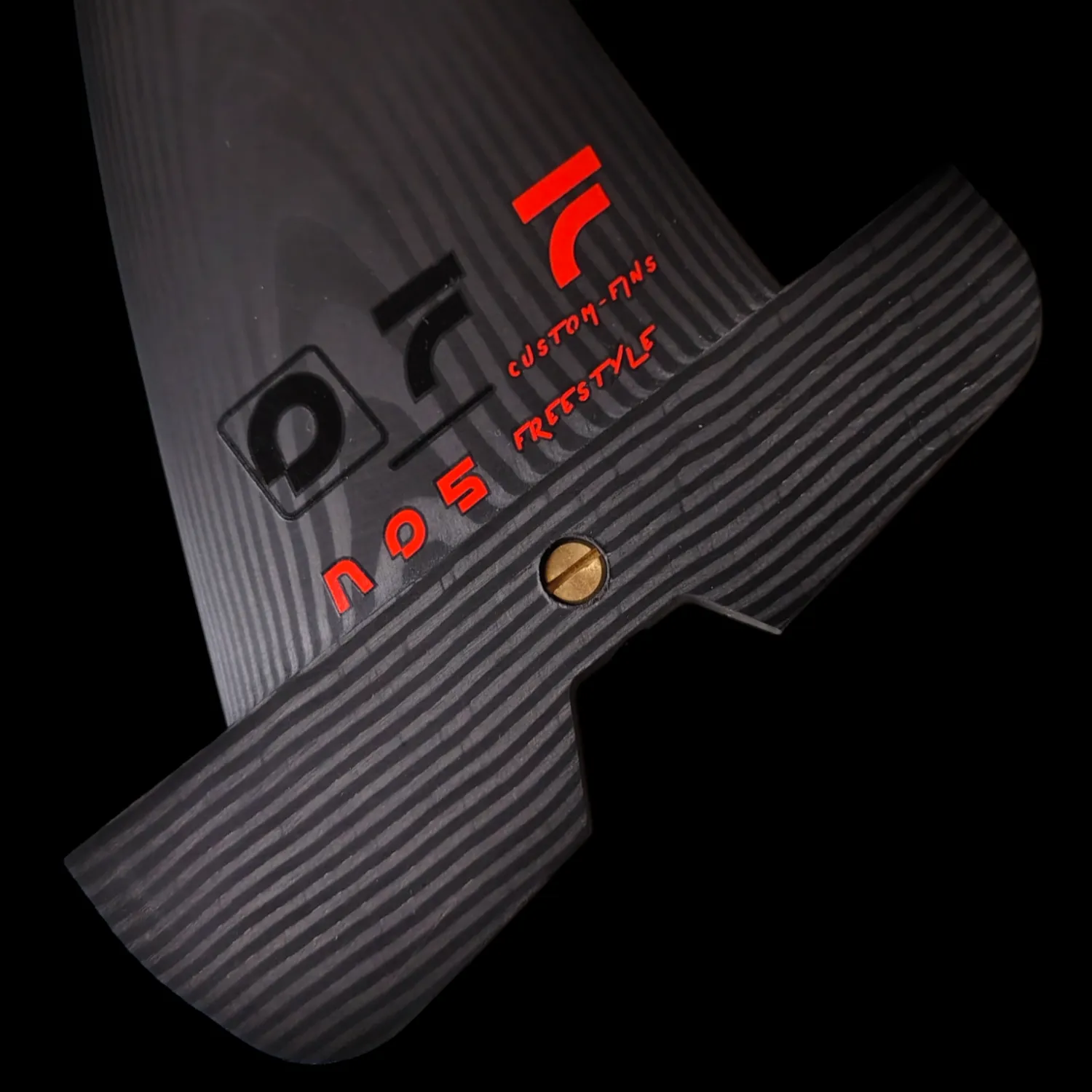 OFF FINS NOS Freestyle Carbon pinna windsurf rigida
