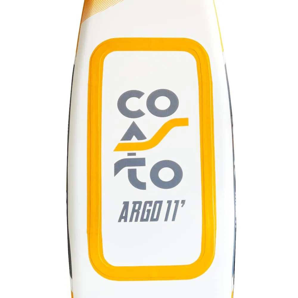 Coasto Argo Double Chambre SUP gonfiabile 11' giallo 140 kg