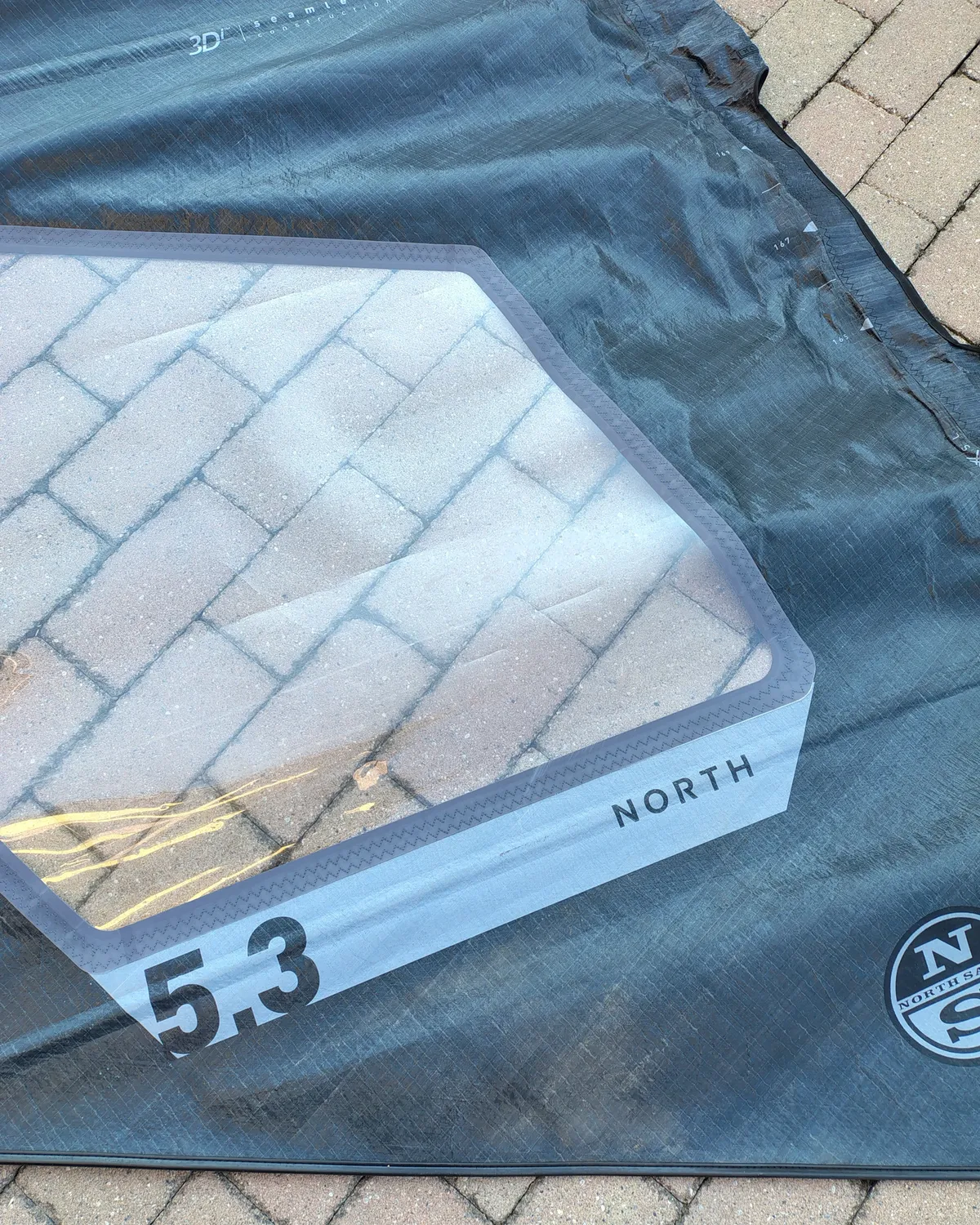 North Wave 3Di GEN1 vela windsurf usata 5.3 ottime condizioni