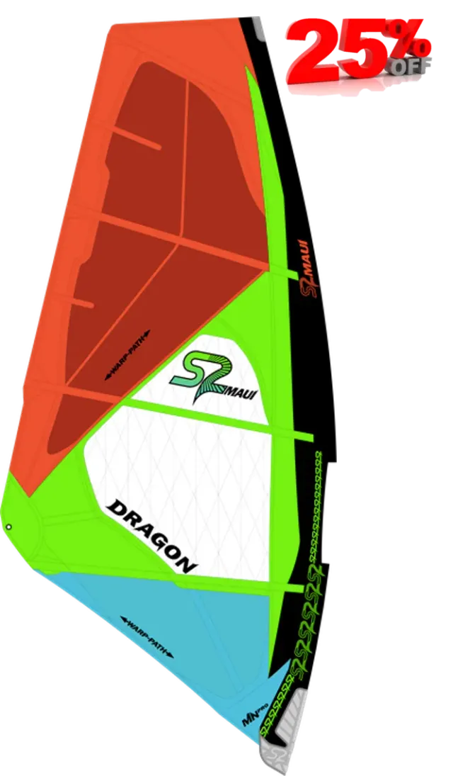 S2Maui Dragon 2019 vela wave Technora ultraleggera
