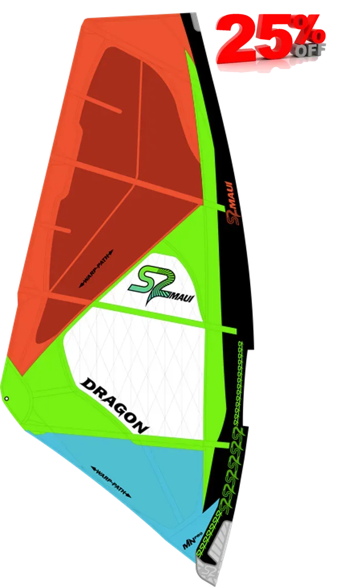 S2Maui Dragon 2019 vela wave Technora ultraleggera
