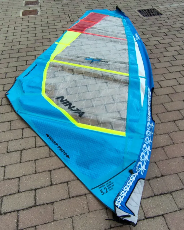 S2Maui Ninja 5.2 vela windsurf 2022 usata buone condizioni