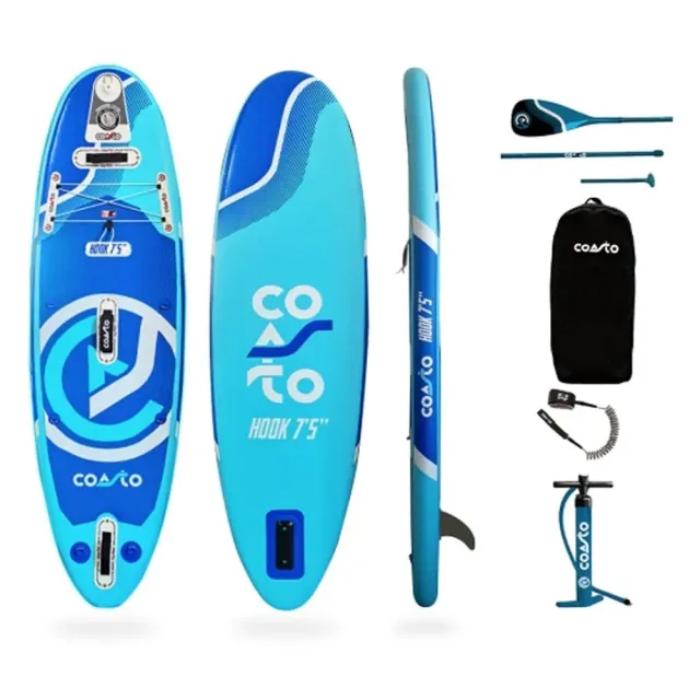 Coasto Hook SUP gonfiabile 7'5'' azzurro bambino 70 kg