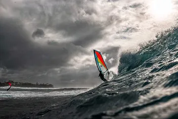 S2Maui Dualist 2022 vela windsurf 2 stecche down-the-line