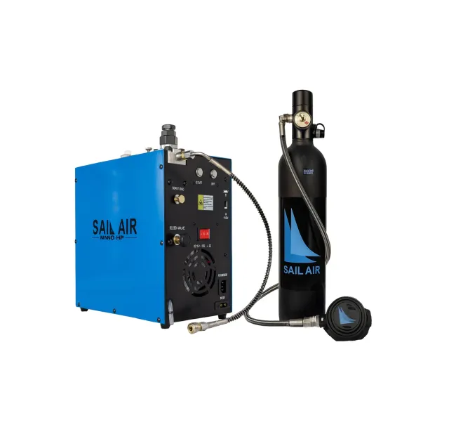 NRC SailAir Nano HP compressore + Solo 1 L portatile