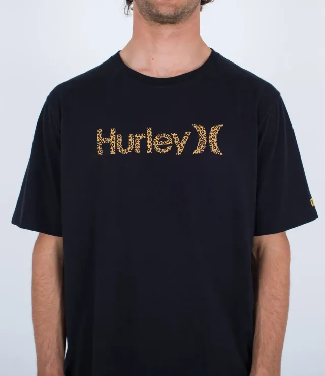 Hurley Toledo O&O SS Tee maglietta nero in cotone