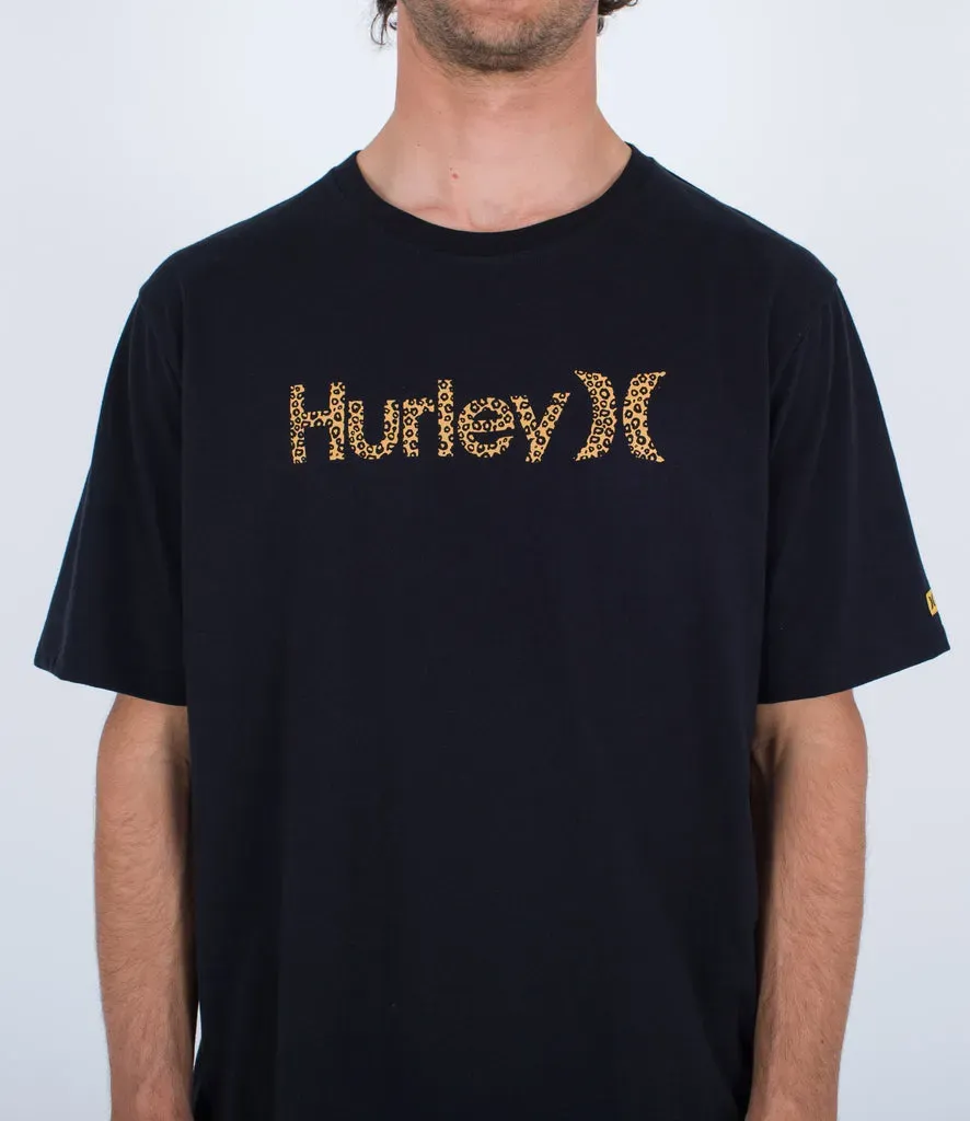 Hurley Toledo O&O t-shirt cotone nera taglia M