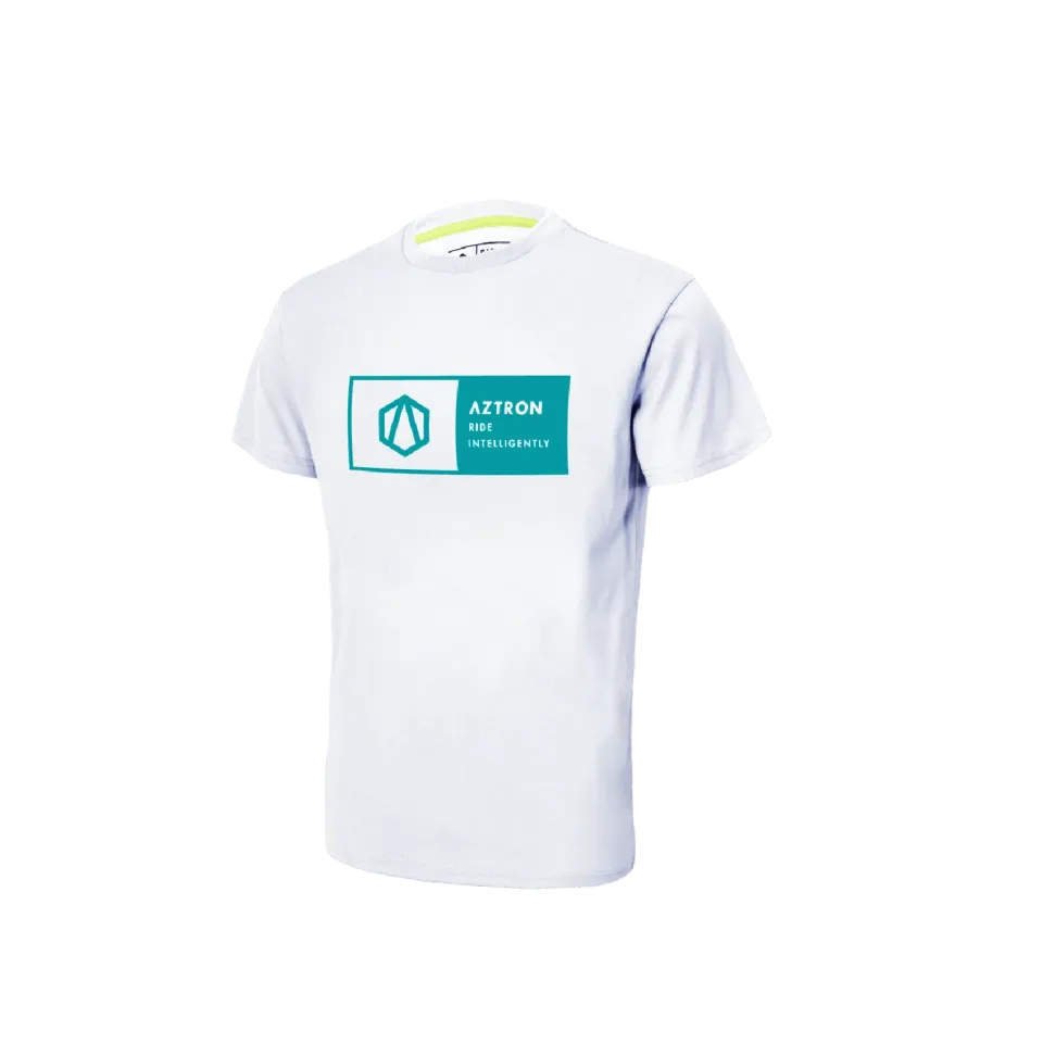 Aztron Logo Tee t-shirt uomo cotone elasticizzata