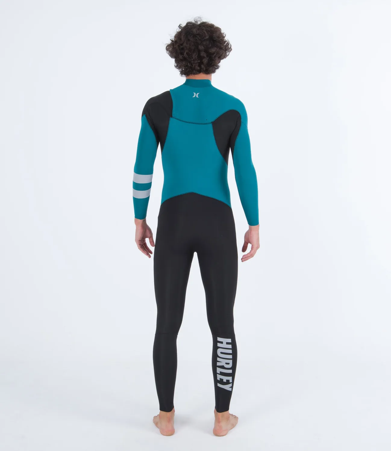 Hurley Advant muta intera 4/3mm verde emerald frontzip