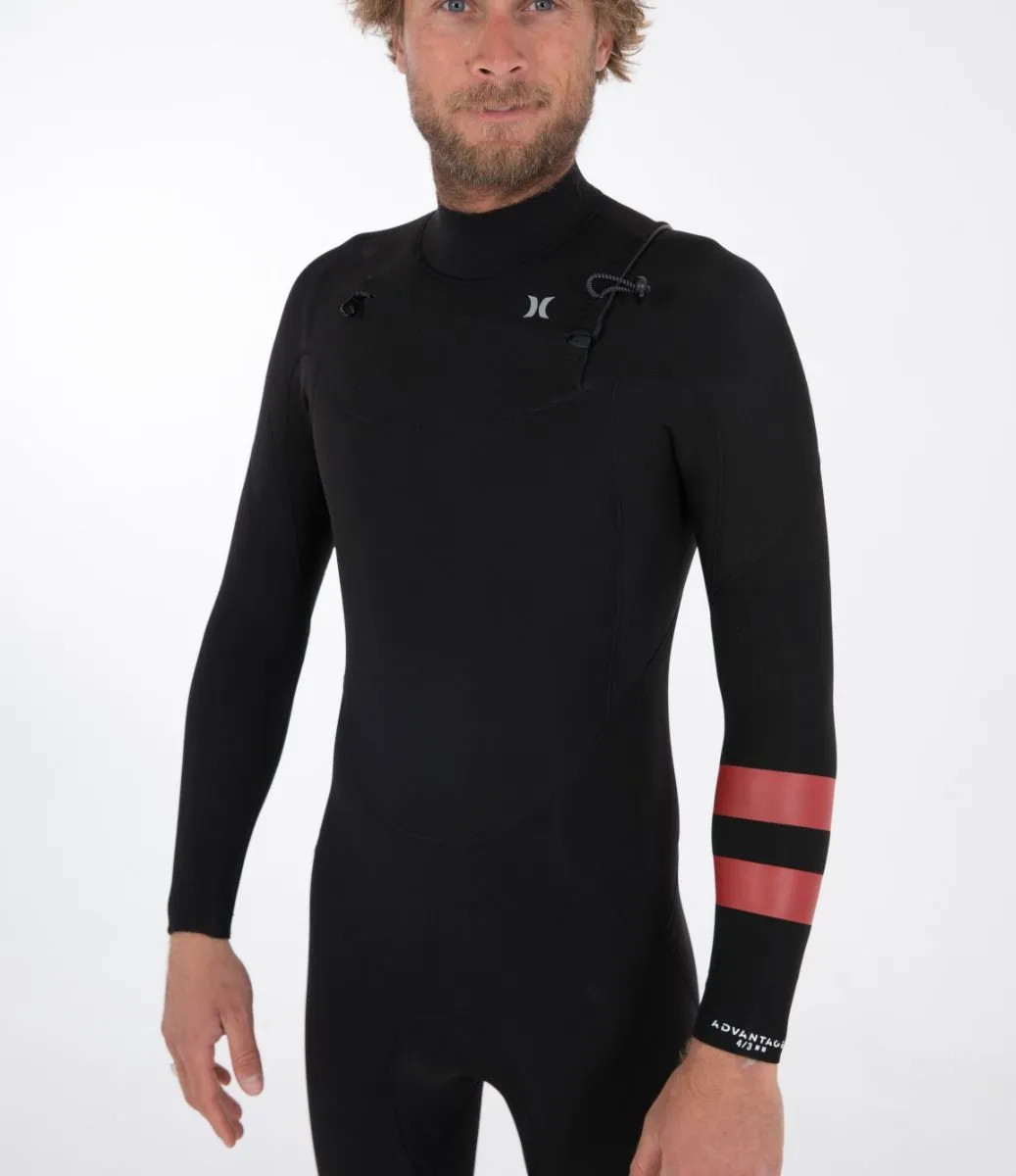 Hurley Advantage muta 4/3 mm uomo zip petto