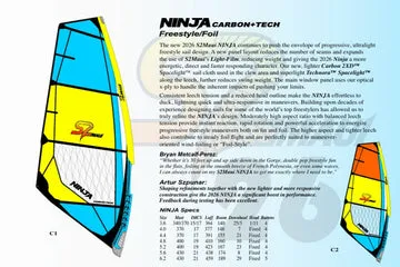S2Maui Ninja 2026 Carbon+Tech vela freestyle