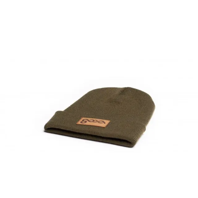 Hatropina Goya Beanie berretto verde oliva taglia unica
