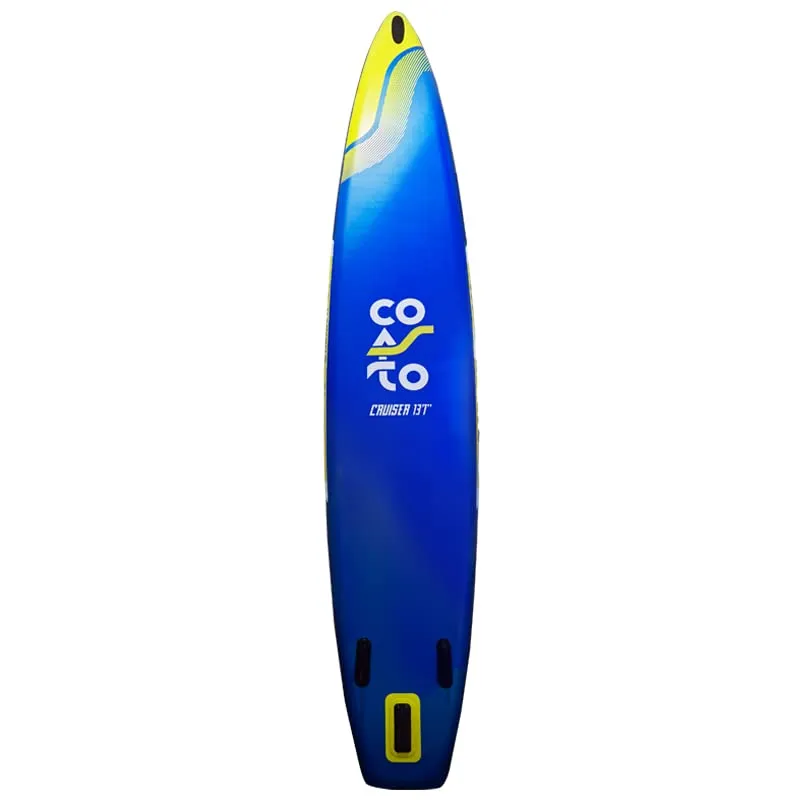 Coasto Cruiser 13'1 tavola SUP gonfiabile blu lime 355L