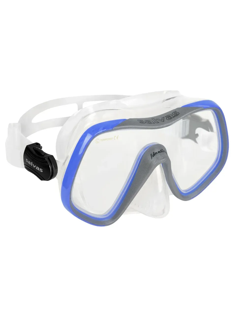 Salvas Pacific maschera sub blu monovetro visi larghi