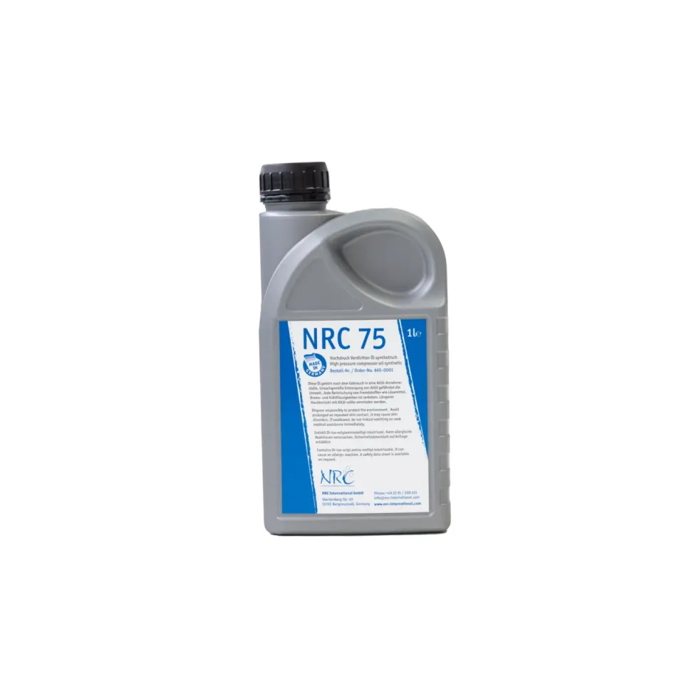 NRC 75 olio compressore sintetico 1L