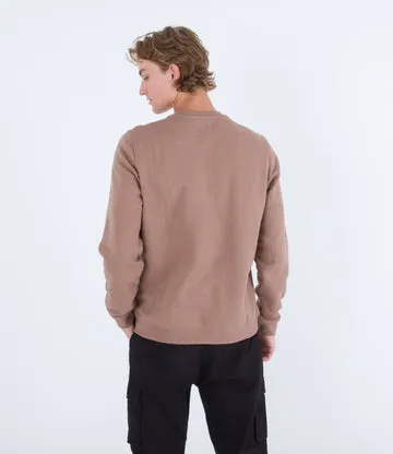 Hurley Applique felpa girocollo cotone DWR