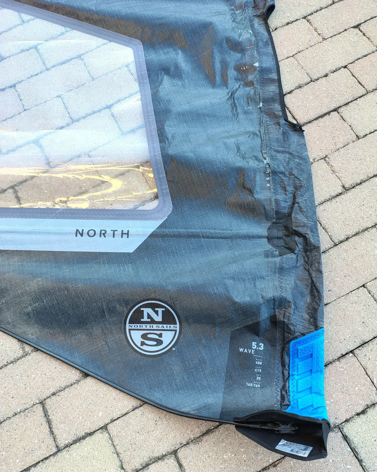 North Wave 3Di GEN1 vela windsurf usata 5.3 ottime condizioni