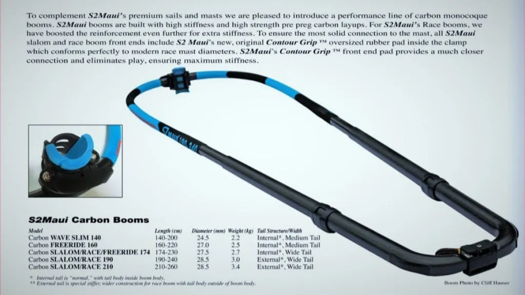 S2Maui boma carbonio 174-230 slim 27,5 slalom race