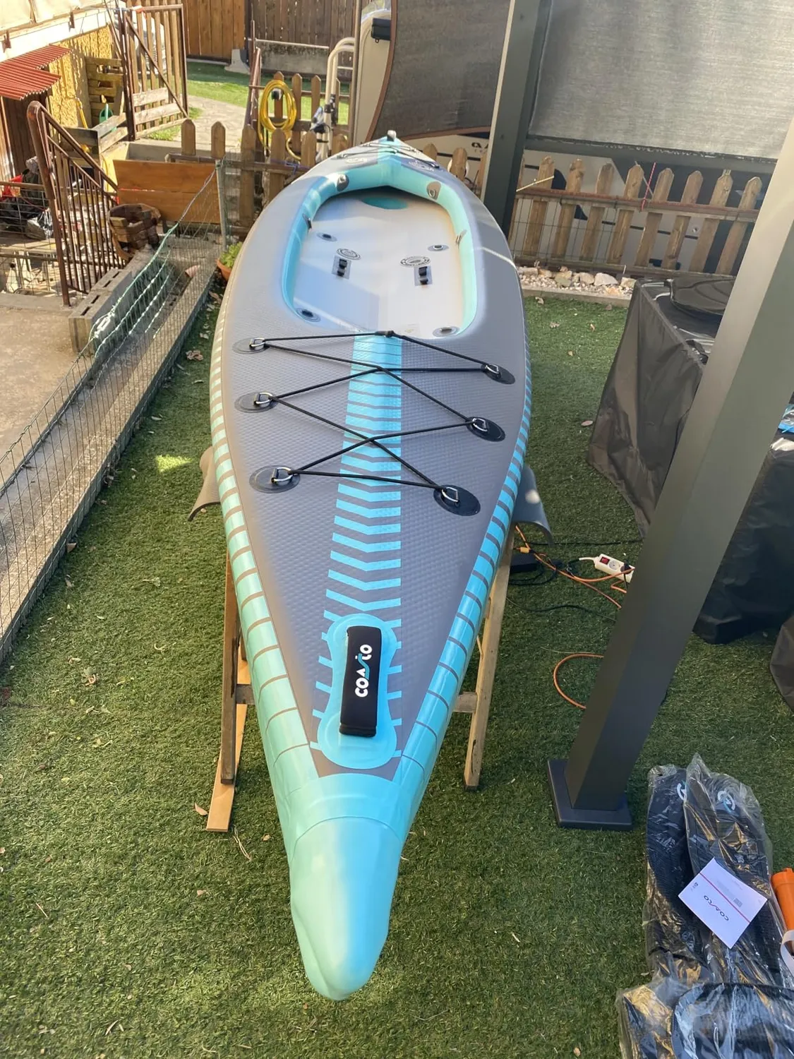 Coasto Capitole kayak gonfiabile 2 posti 426 cm