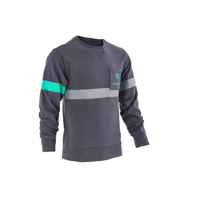 Aztron Sweatshirt felpa girocollo in cotone