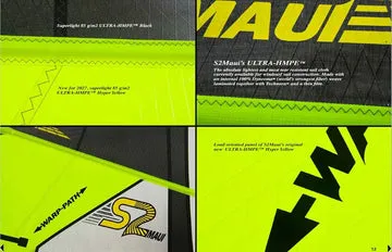 S2 Maui Catalyst 2026 vela windsurf Ultra-HMPE leggera