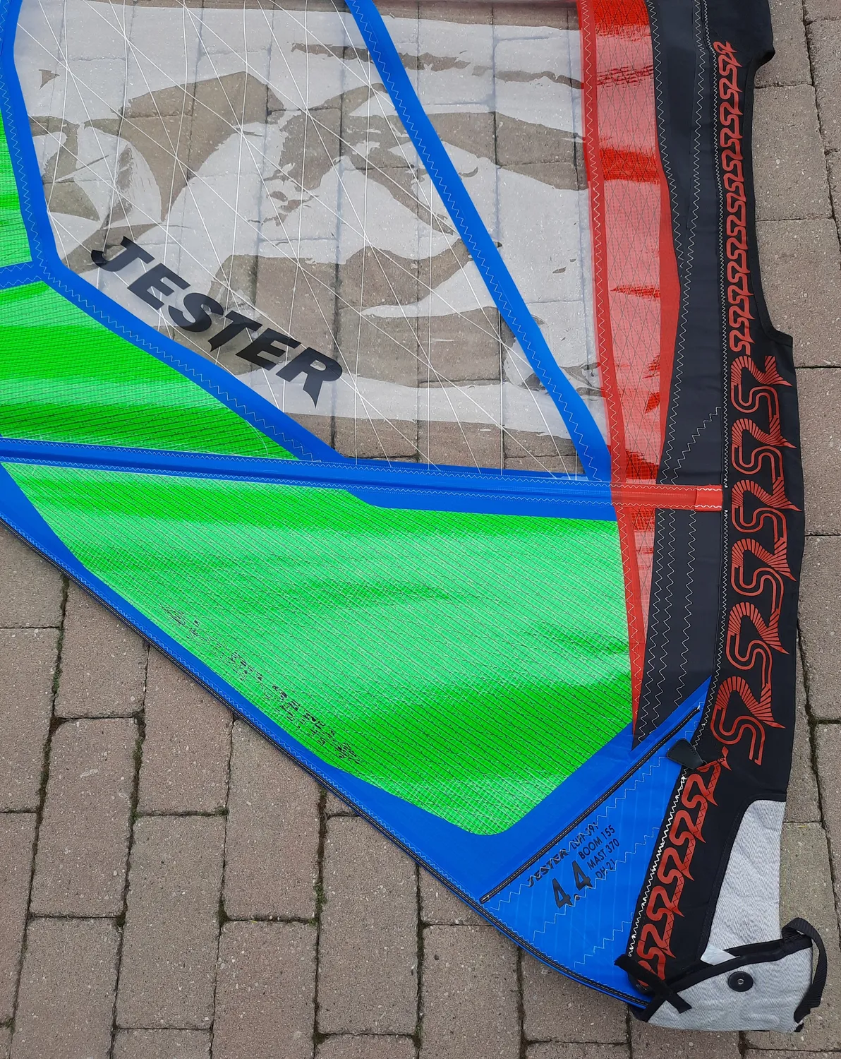 S2Maui Jester 2020 4.4 vela freestyle usata ottima