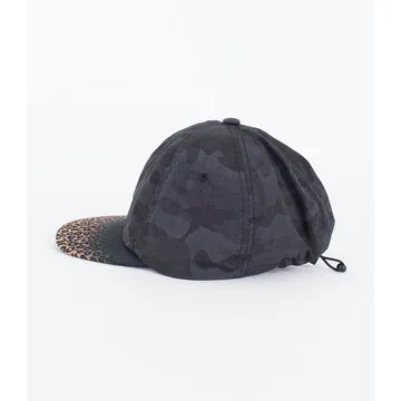 Hurley Sidewinder Cap Cappellino Nero Snapback 6 Pannelli