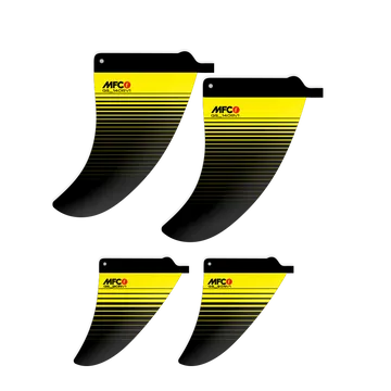 MFC QS RV1 pinne quad posteriori G10 coppia Nero