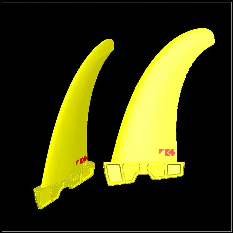 K4 3SW pinna freestyle wave Super Stiff 20cm PowerBox