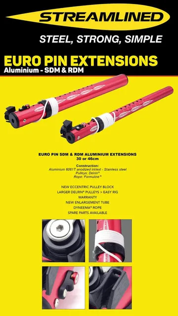Streamlined prolunga alluminio RDM 30cm US Cup