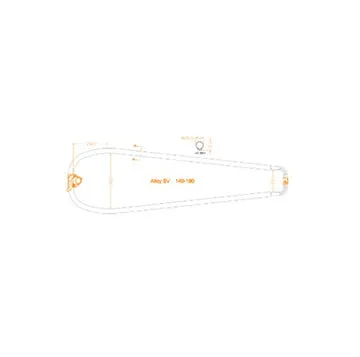Aeron SV 26 140-190 boma windsurf alluminio slim