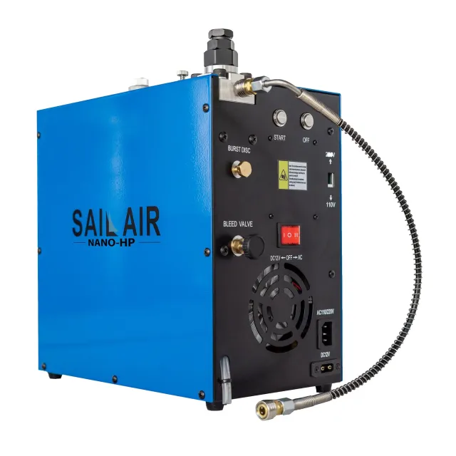 NRC SailAir Nano HP compressore aria 200 bar oil-free