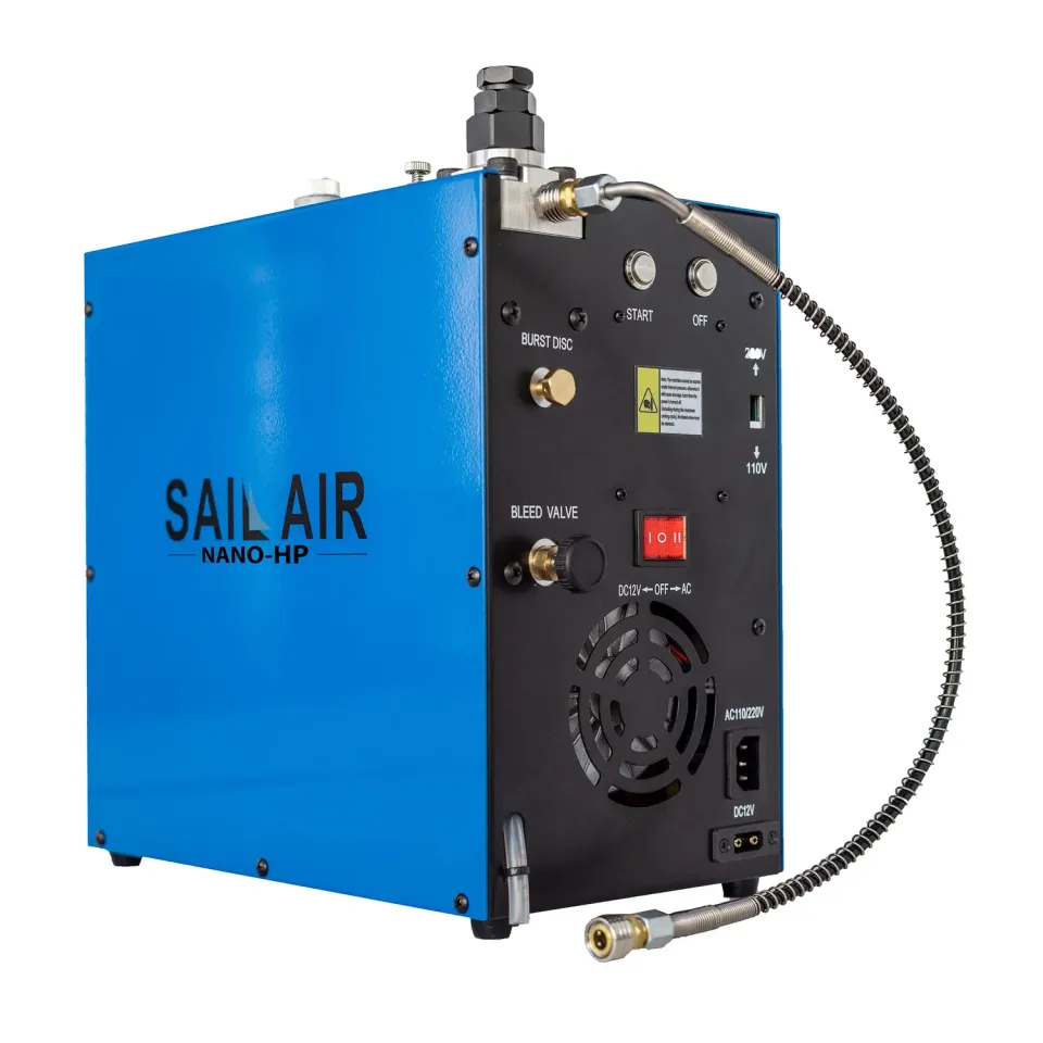 NRC SailAir Nano HP compressore aria 200 bar oil-free